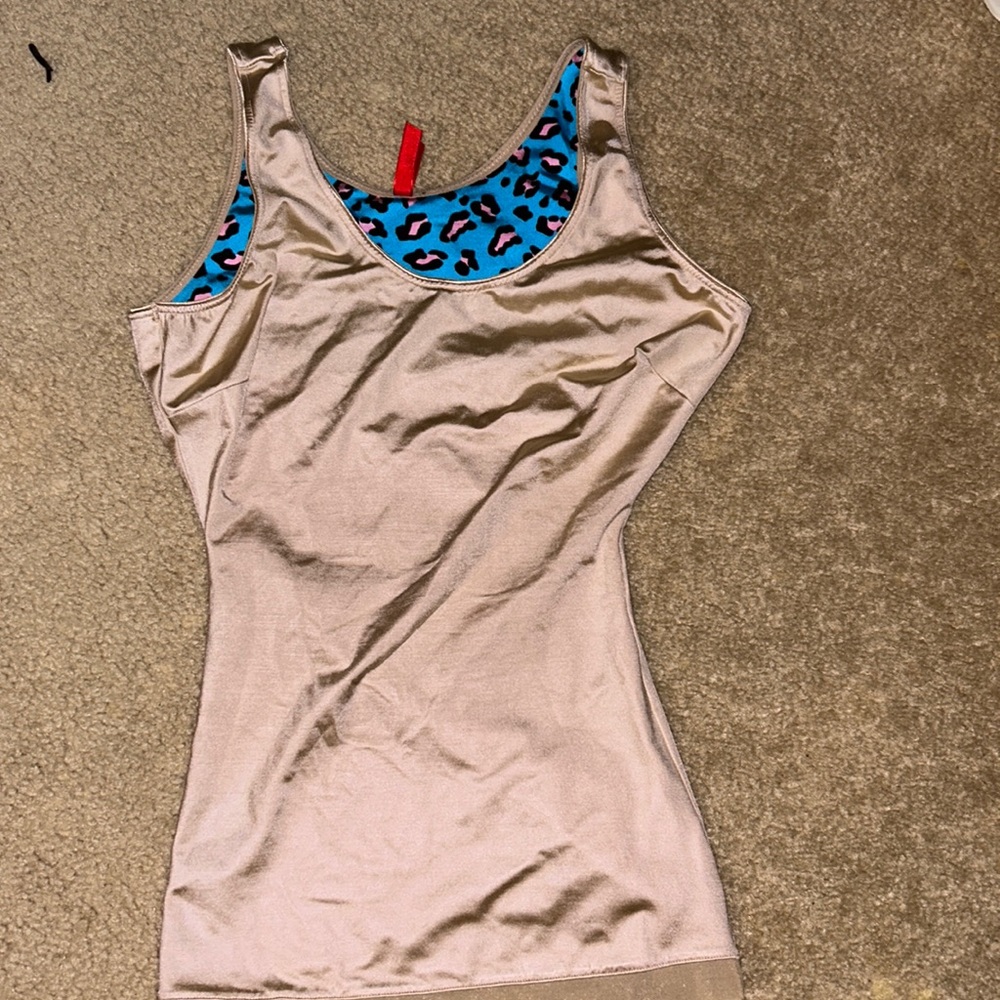 Spanx on top at Incontrol gold tops size small